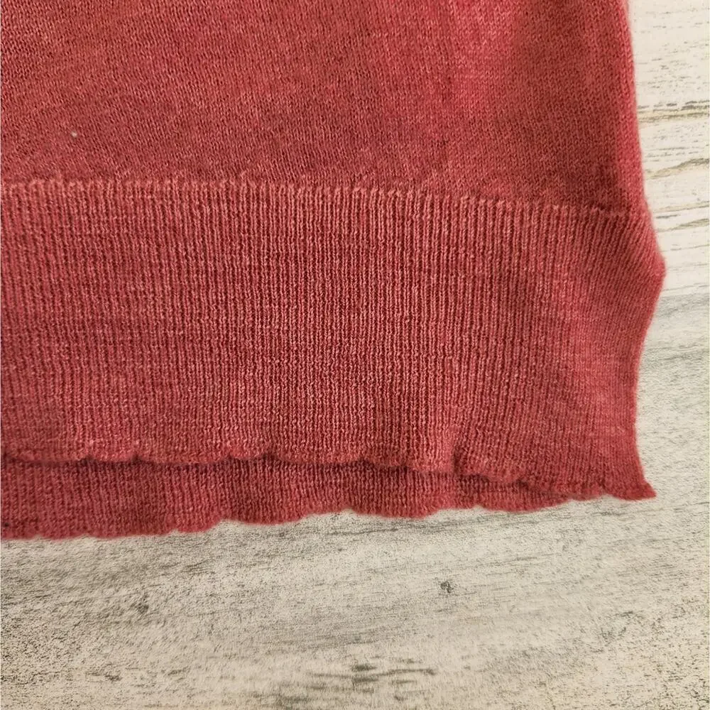 Sundry Rossi Tie Dye Merino Wool Cashmere Sweater Pink Size 1 / Small